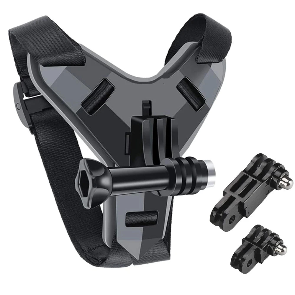 Helmet Strap Mount For Gopro Hero 11 10 9 8 7 6 5 4 3 Motorcycle Yi Action Sports Camera Mount Full Face Holder Accessories - Image 10